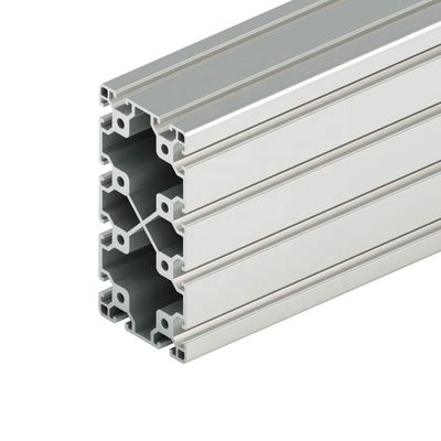 Standard GB5237-2008 80160 Aluminium Frame Material T Slot Extrusion for Products