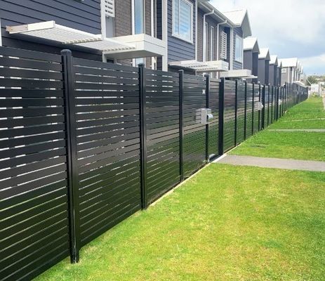 Customized 6063-T5 Powder Coating Marano Aluminium Square Tube Fencing for Facade/Balcony