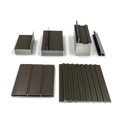 Anodized Aluminum Profile for Windows Extrusion in Modern Design and GB2537 Standard
