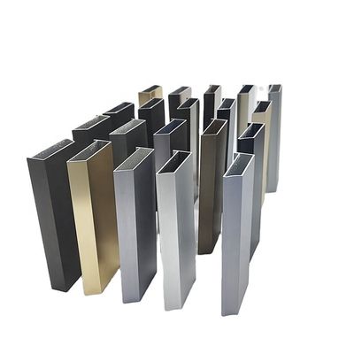 6063 T5 Aluminium Profiles for Wardrobe Sliding Door Aluminum Extrusion Profile Window Frame