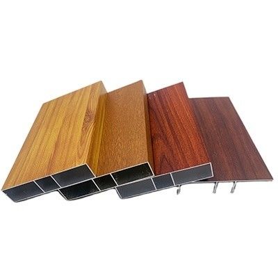 Architectural and Industrial Wood Grain Aluminum Profiles for Side-hung Door Windows