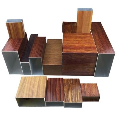 Architectural and Industrial Wood Grain Aluminum Profiles for Side-hung Door Windows