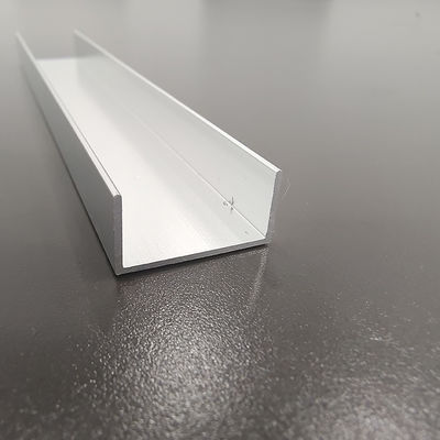 Customized Silver Decoration Trim Slot Aluminum Channel with Welding Processing Service