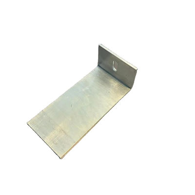 Customized OEM Aluminum Extrusions Profiles Silver Anodizing Corner Bar L Shape Profile