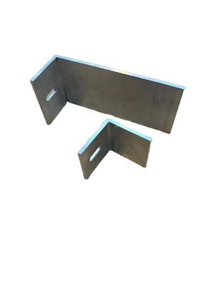 Customized OEM Aluminum Extrusions Profiles Silver Anodizing Corner Bar L Shape Profile