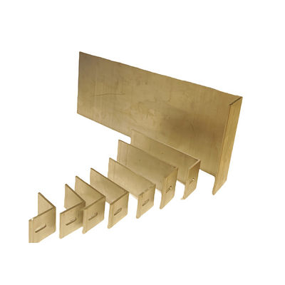 Customized OEM Aluminum Extrusions Profiles Silver Anodizing Corner Bar L Shape Profile