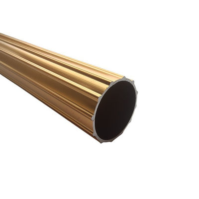 Custom Surface Treatment 6063 T5 Aluminum Extruded Profiles Round Tube in Various Types