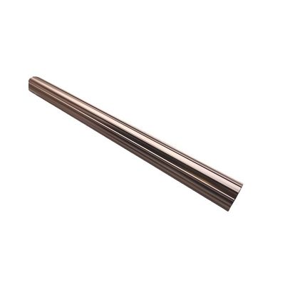 Custom Surface Treatment 6063 T5 Aluminum Extruded Profiles Round Tube in Various Types