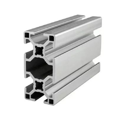 Silver 6063 Aluminum Alloy Custom Industrial Aluminum Extrusion Profiles for Products