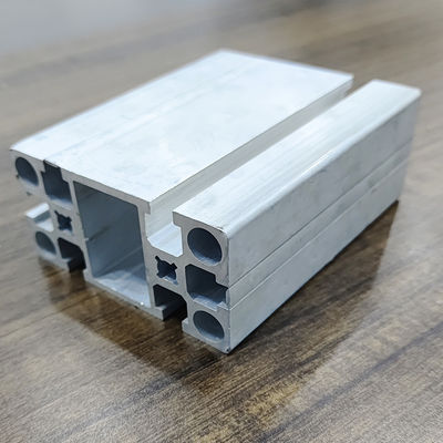 Silver 6063 Aluminum Alloy Custom Industrial Aluminum Extrusion Profiles for Products