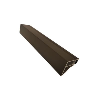 ISO9001/ISO14001/ISO18001 Certified Aluminium Profile for Double Glass Sliding Window