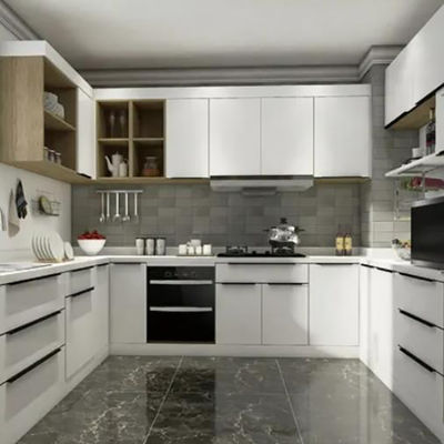 GB5237-2008 Standard Wooden Grain Aluminium Handle Profile for Furniture or Kitchen Cabinets