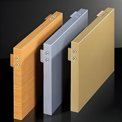ISO Certified Custom Building Materials Aluminum Wall Cladding Sheets for Decoration