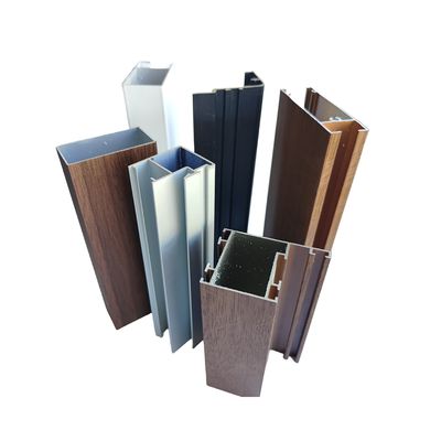 6000 Series Extruded Aluminium Profile for Square Alloy 6005 6060 6061 6063 6082 T3-T8