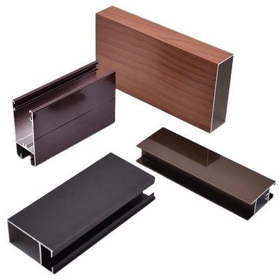 6000 Series Extruded Aluminium Profile for Square Alloy 6005 6060 6061 6063 6082 T3-T8