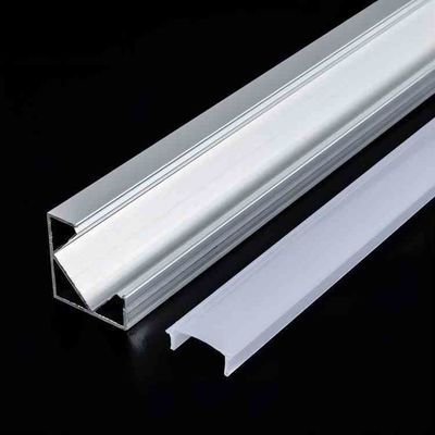 Customized Thickness Led Profile Aluminum Led Light Aluminum Profile For Leds