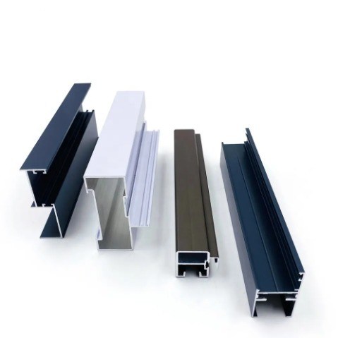 6063 Anodized Aluminium Frame Profile Custom Aluminum Extrusion Profiles for Windows